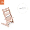 Stokke® / Tripp Trapp® Højstol inkl. tray - serene pink/hvid-Børn Højstole Med Tilbehør