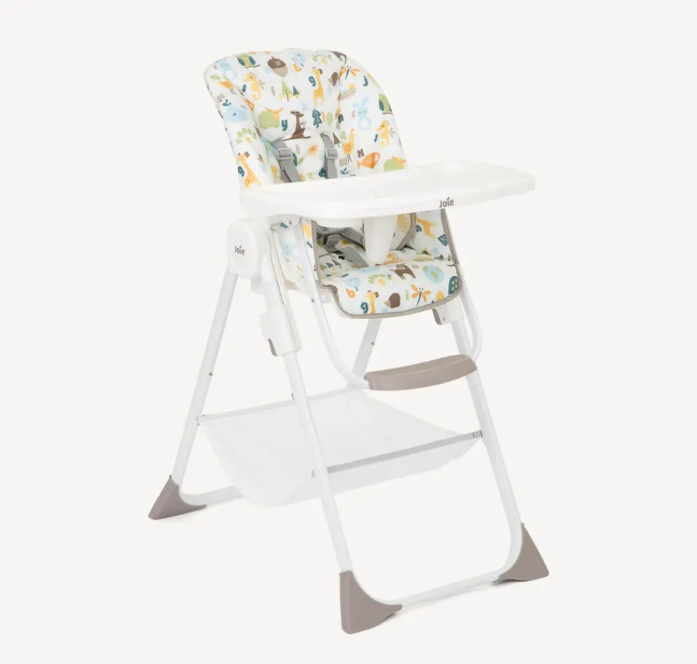 Joie Højstol, Snacker 2i1, grå/hvid-Børn Højstole Med Tilbehør