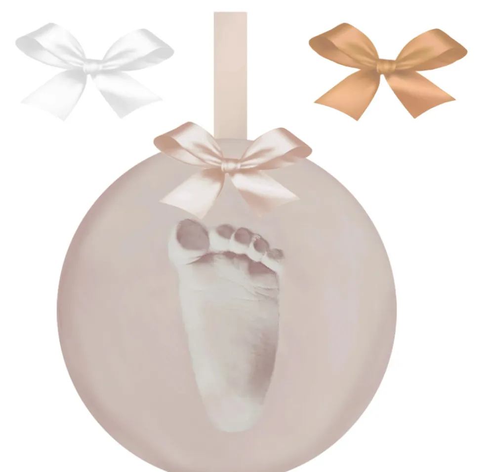 Vanilla COPENHAGEN Hånd og fodaftryk - Ler - Ophæng - Beige- Hånd- & Fodaftryk