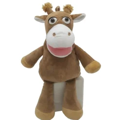 Magni Hånddukke giraf Aina, 25 cm.- Bamser