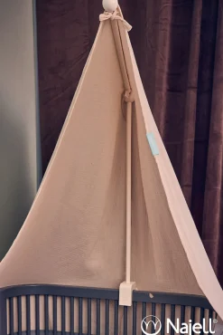 Najell Holder til himmel el. uro - Hvid-Børn Sengehimler & Himmelpinde