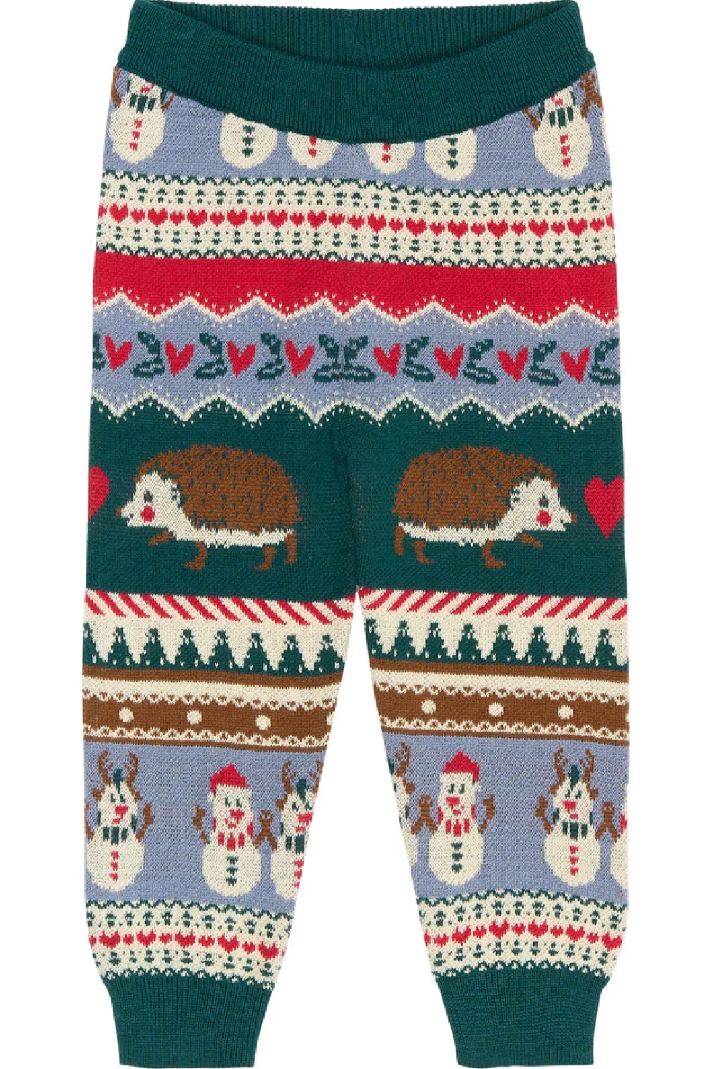 The New Siblings Holiday Jacquard Bukser - MULTI- Juletøj|Bukser