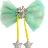 Ella & Monster Hårclips Big Unicorn Bow Green- Festtøj & Tilbehør