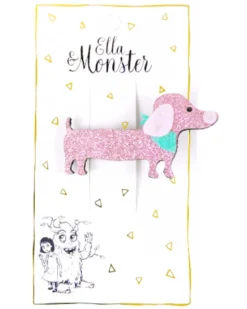 Ella & Monster Hårclips Royal Dog- Festtøj & Tilbehør