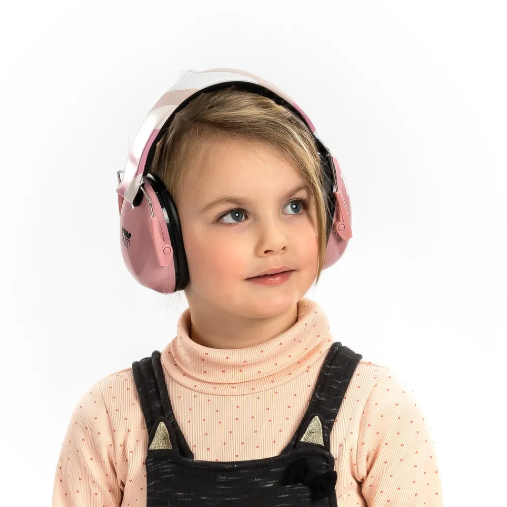Reer Høreværn til børn - Lyserød- Sikkerhed I Hjemmet