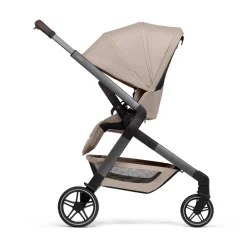 JOOLZ Hub2 - Sandy taupe- Klapvogne Med Flade Sæder