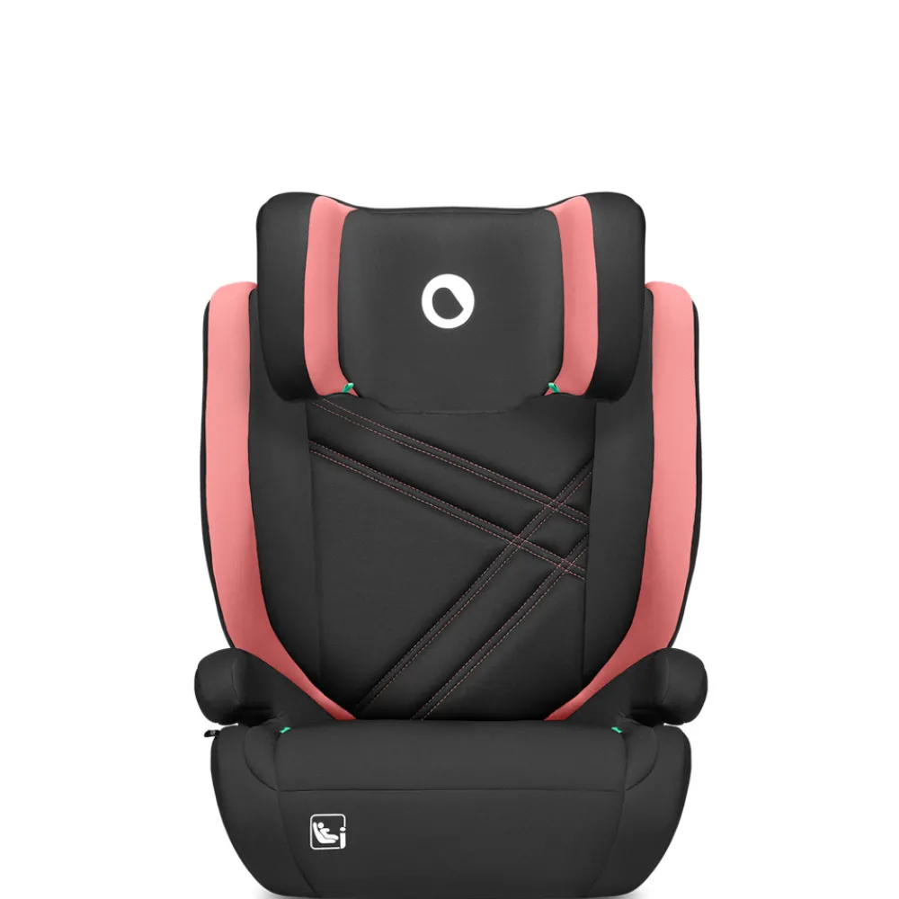 Lionelo Hugo I-size - pink baby- Autostole 100-150 Cm (4-12 År)