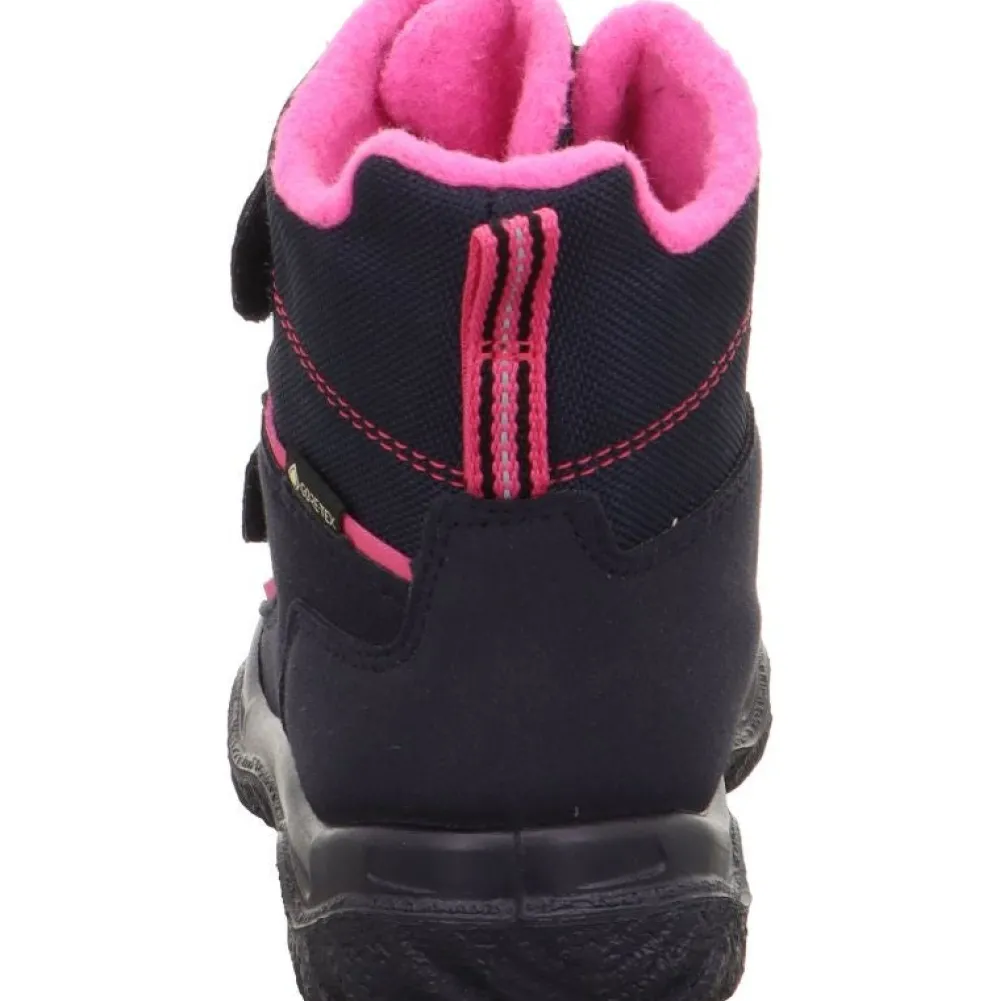 Superfit Husky - Blau/pink- Vinterstøvler