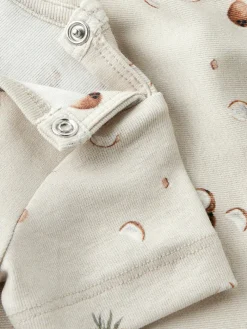 NAME IT Huxley Kortærmet Body - PEYOTE- Bodystocking Kortærmet