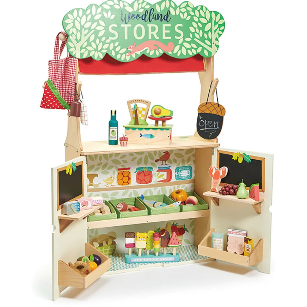 Tender Leaf 2i1 teater og købmandsbod- Køkkenleg