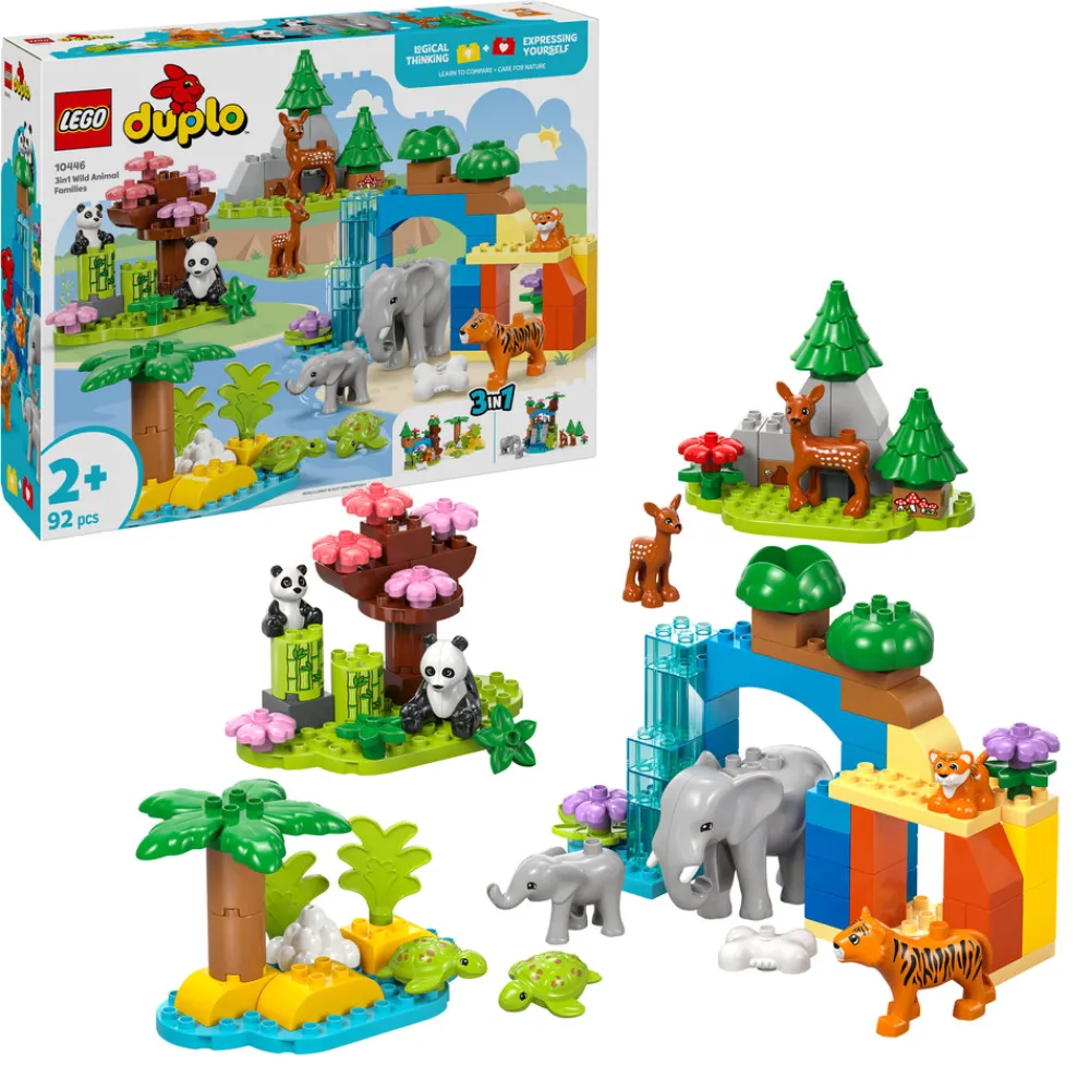 LEGO Duplo 3-i-1 vilde dyrefamilier 10446- Lego