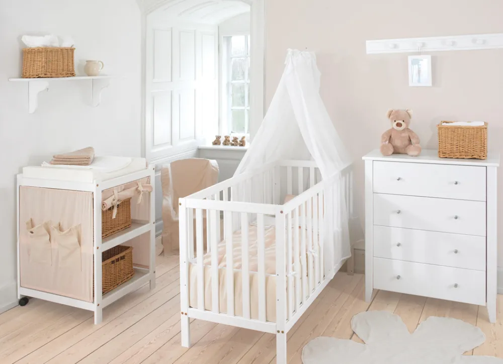 Hoppekids Ida-Marie Puslereol - hvid-Børn Pusleborde|Pusleborde