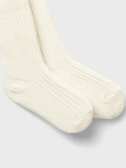 Lil' Atelier Ilso strømpebukser - TURTLEDOVE- Strømpebukser