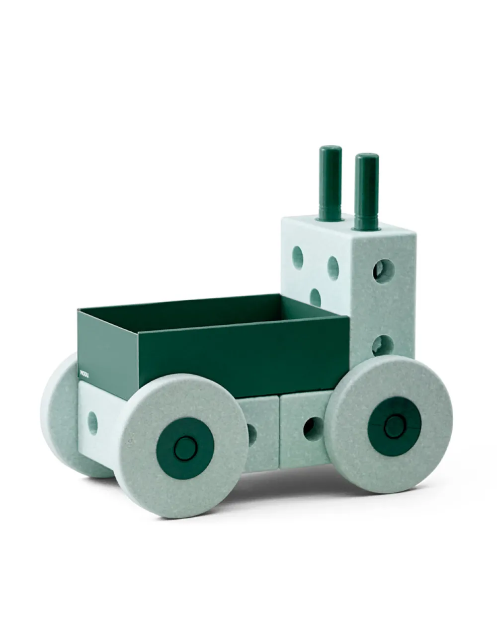 MODU 3-in-1 Baby Walker Ocean Mint / Forest Green- Store Byggesæt|Tumlemøbler