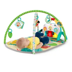 Bright Starts 4-in-1 Groovin Kicks aktivitets-gym,klaver & tromme- Aktivitetstæpper