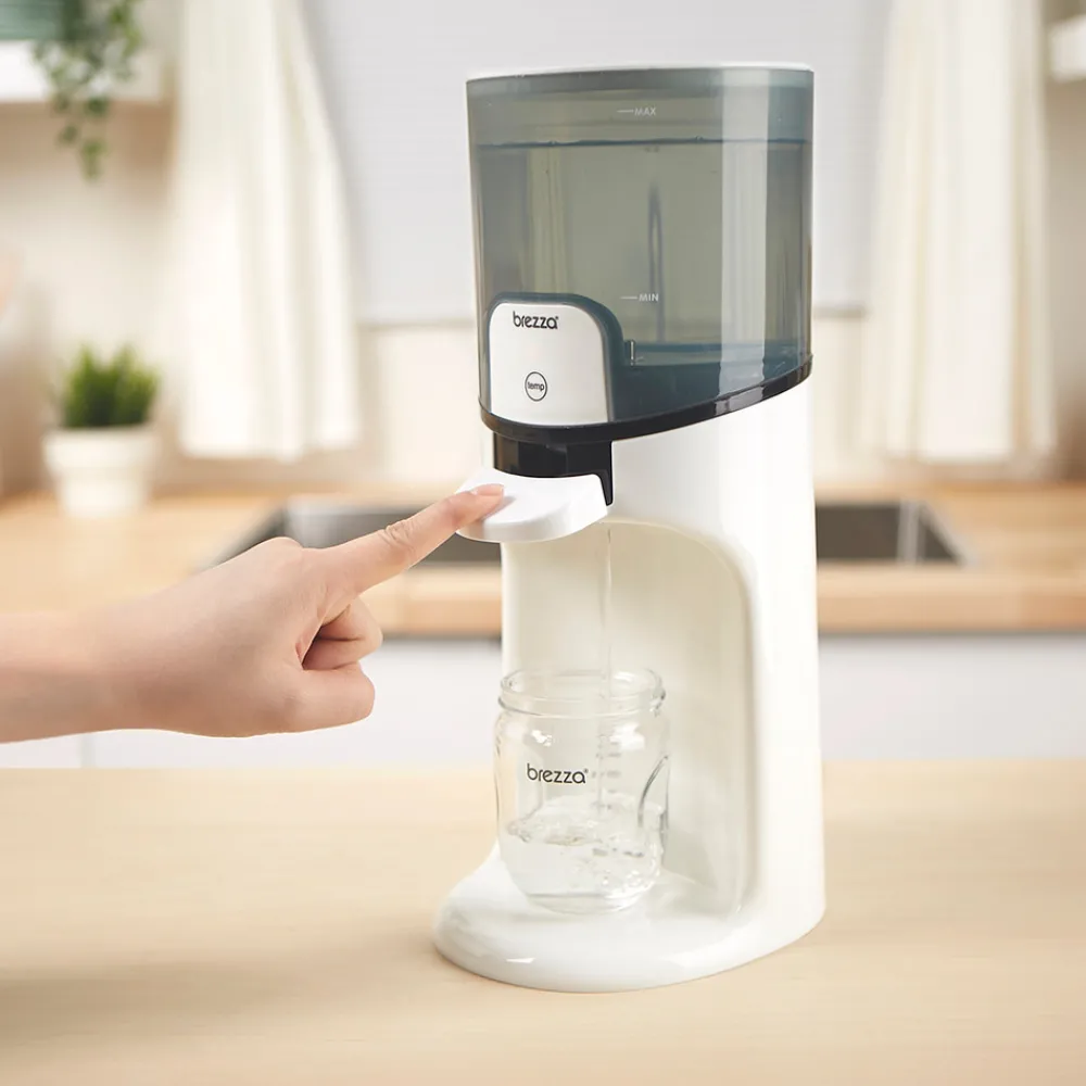Baby Brezza Instant vandvarmer- Tilberedning & Rengøring