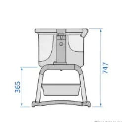 Maxi-Cosi Iora air - Beyond green-Børn Side By Side Senge