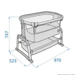 Maxi-Cosi Iora air - Beyond green-Børn Side By Side Senge