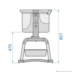 Maxi-Cosi Iora Air - Beyond grey-Børn Side By Side Senge