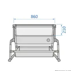Maxi-Cosi Iora Air - Beyond grey-Børn Side By Side Senge