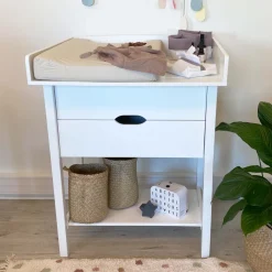 Hoppekids Isabella Puslereol - hvid-Børn Pusleborde|Pusleborde