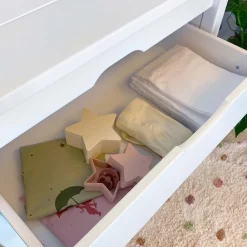 Hoppekids Isabella Puslereol - hvid-Børn Pusleborde|Pusleborde