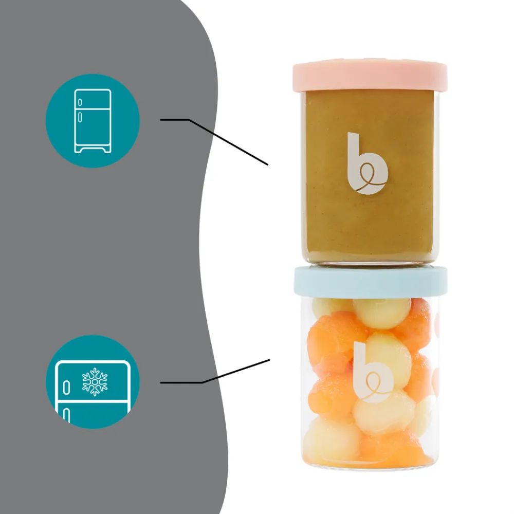 Babymoov ISY Bowls - 6x 250 ml & 3x 120ml- Madopbevaring