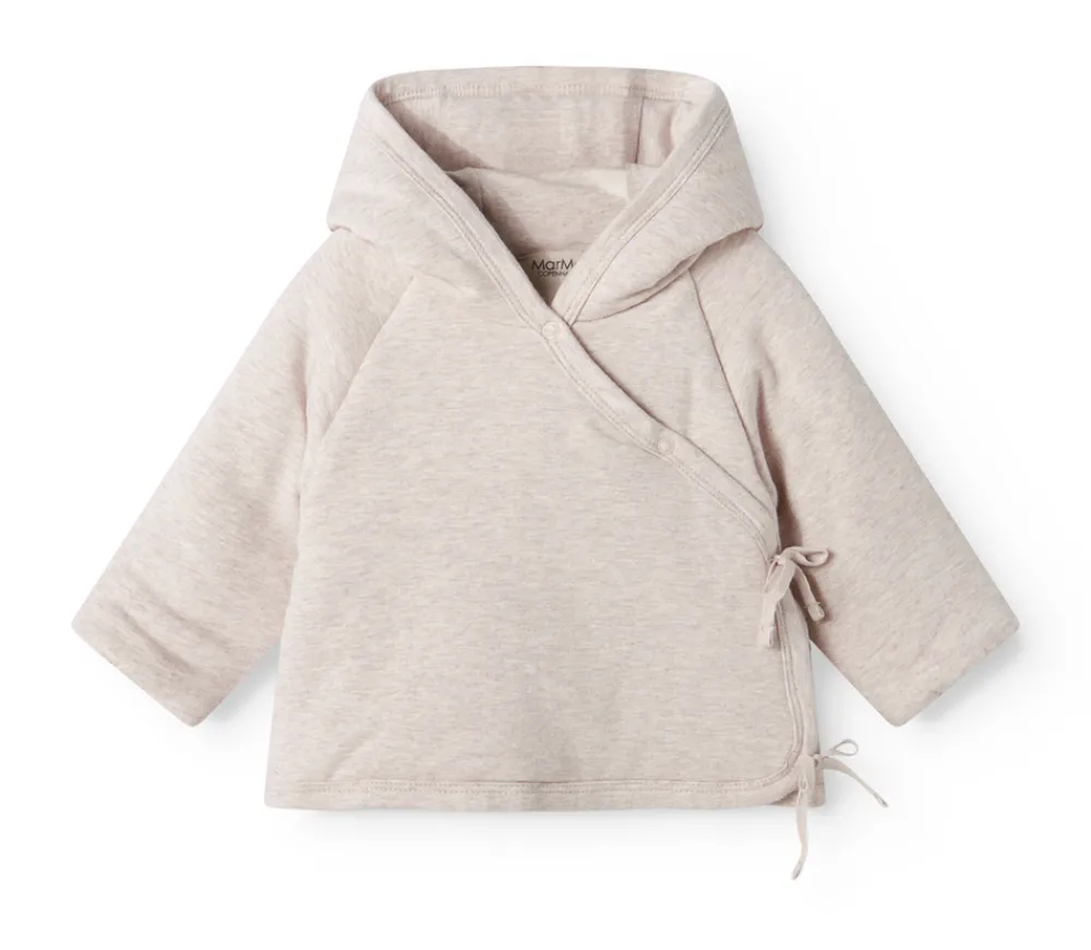 MarMar Copenhagen Jules - Vatteret Babyjakke - Light beige melange- Overgangsjakker