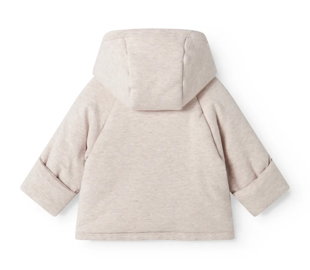 MarMar Copenhagen Jules - Vatteret Babyjakke - Light beige melange- Overgangsjakker