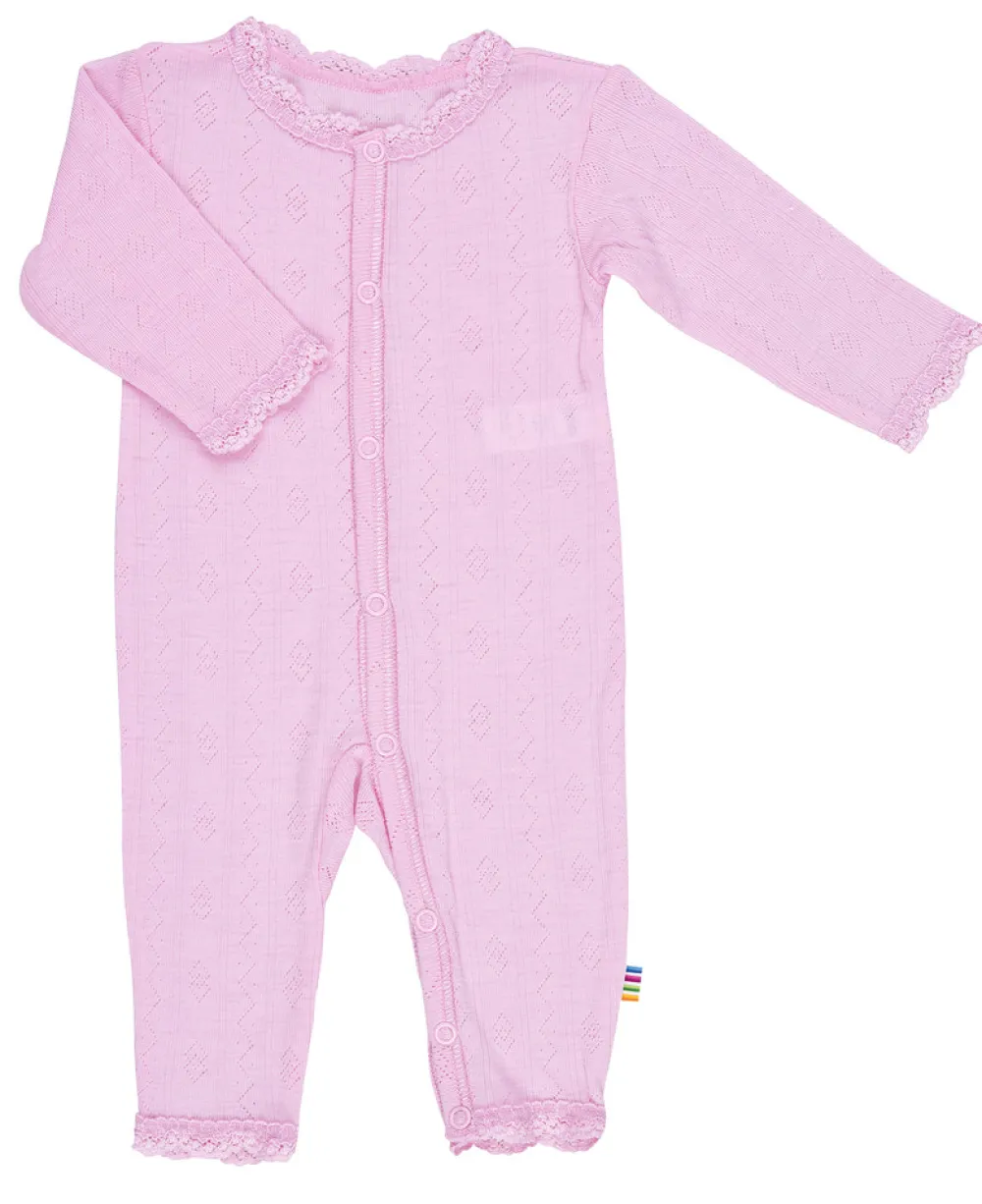 Joha Jumpsuit Basic - LYSERØD- Ulddragter|Heldragter U. Fod