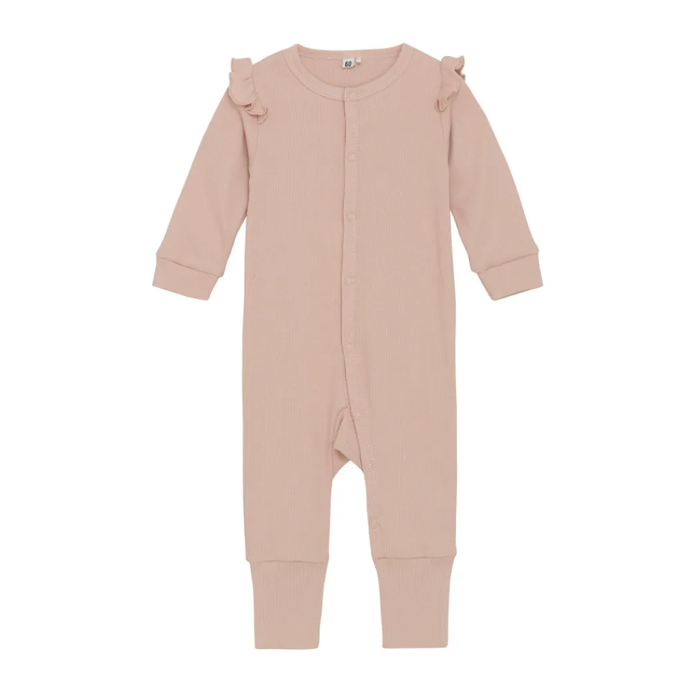 BeKids Jumpsuit langærmet (single-pak) - 5022- Heldragter U. Fod|Heldragter M. Fod