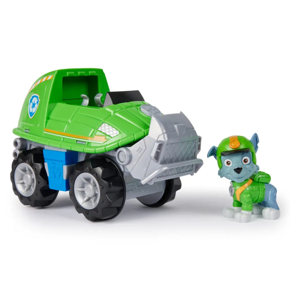Paw Patrol Jungle Themed Vehicle - Rocky- Figurer
