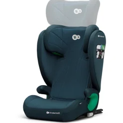 Kinderkraft Junior Fix 2 i-Size - harbor blue- Autostole 100-150 Cm (4-12 År)