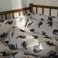 That´s Mine Junior sengetøj - Dino Mono, 100x140-Børn Sengetøj