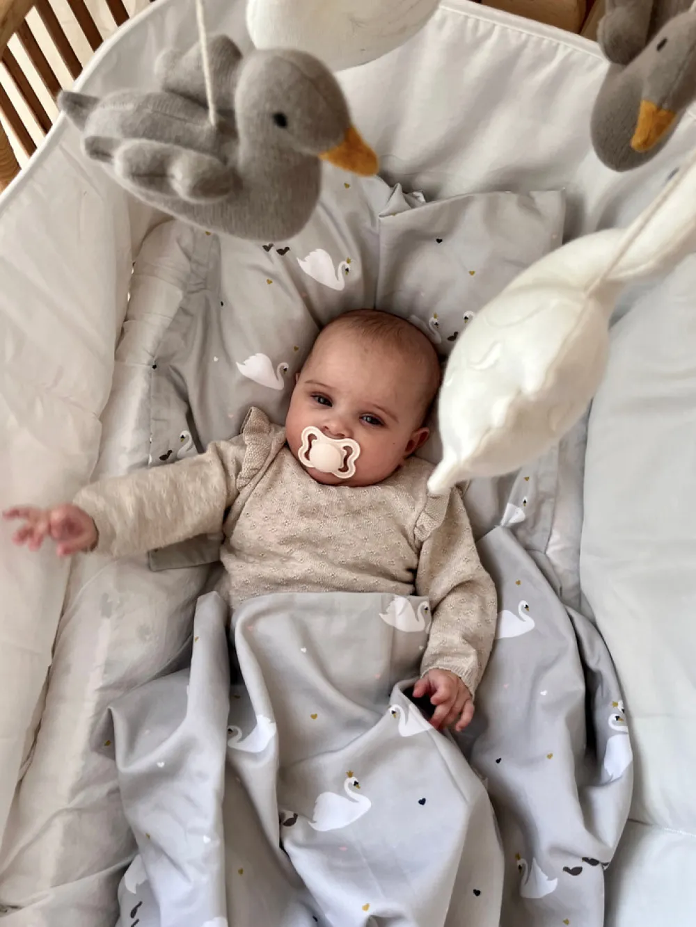 Vanilla COPENHAGEN Junior Sengetøj - Swandersen-Børn Sengetøj