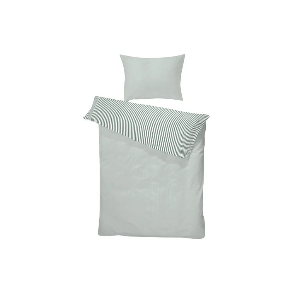 All By Voss Junior sengetøj, Happy Green 100x140 cm-Børn Sengetøj