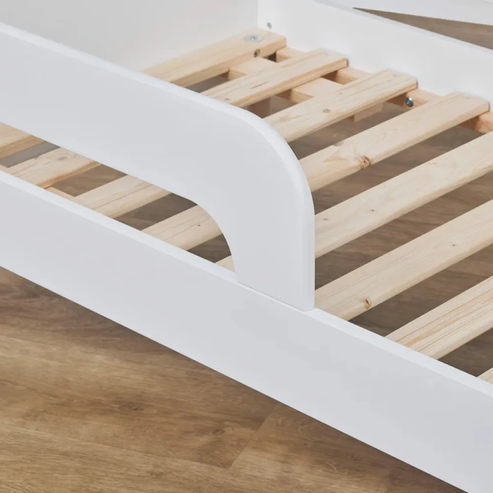 Hoppekids Juniorseng Blend 70x160 cm. - Hvid-Børn Juniorsenge