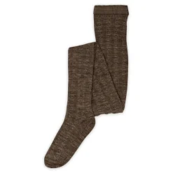 MP Denmark Juno strømpebuks - Brown Melange- Strømpebukser|Uldstrømper & Uldstrømpebukser