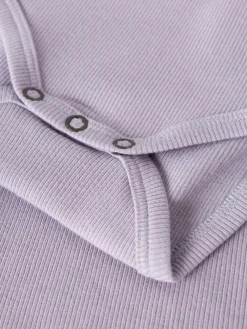 NAME IT Kab langærmet body - Lavender- Bodystocking Langærmet