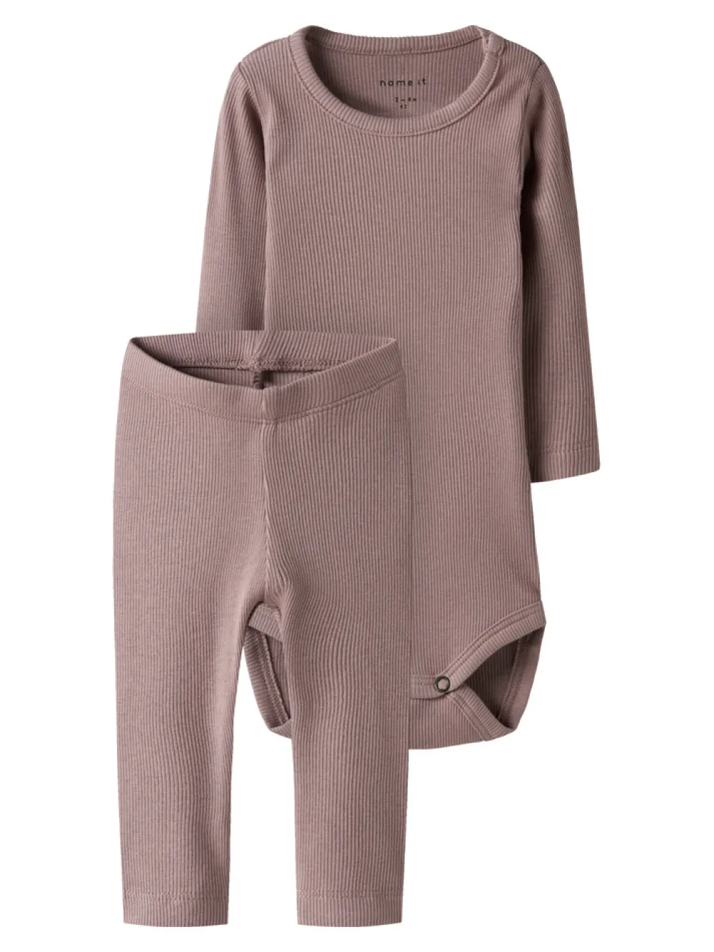 NAME IT Kab langærmet body-legging sæt - Deauville- Multipack|Bodysæt