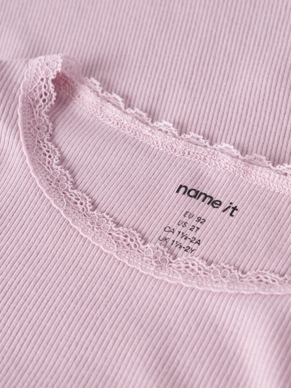 NAME IT Kab langærmet top - Fragrant Lilac- Bluser