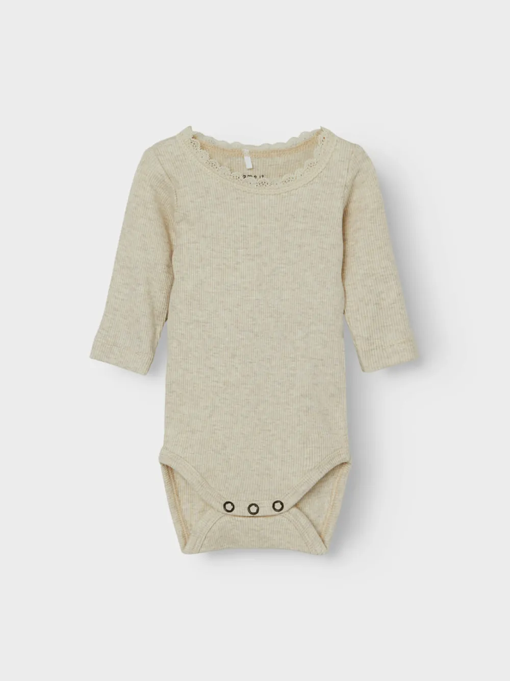 NAME IT Kab 2p ls body - PEYOTE MEL- Bodystocking Langærmet|Multipack