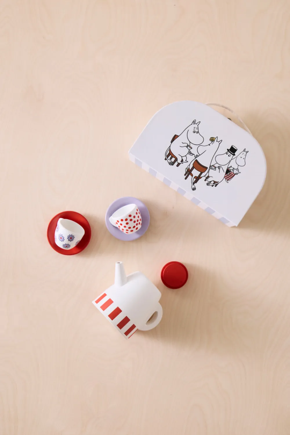 KIDSCONCEP Kaffestel, Mumin- Køkkenleg