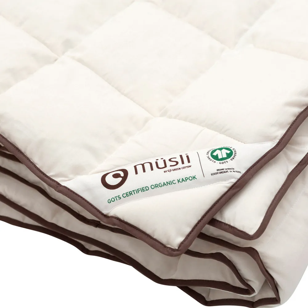 Müsli Kapok dyne junior - Cream-Børn Dyner