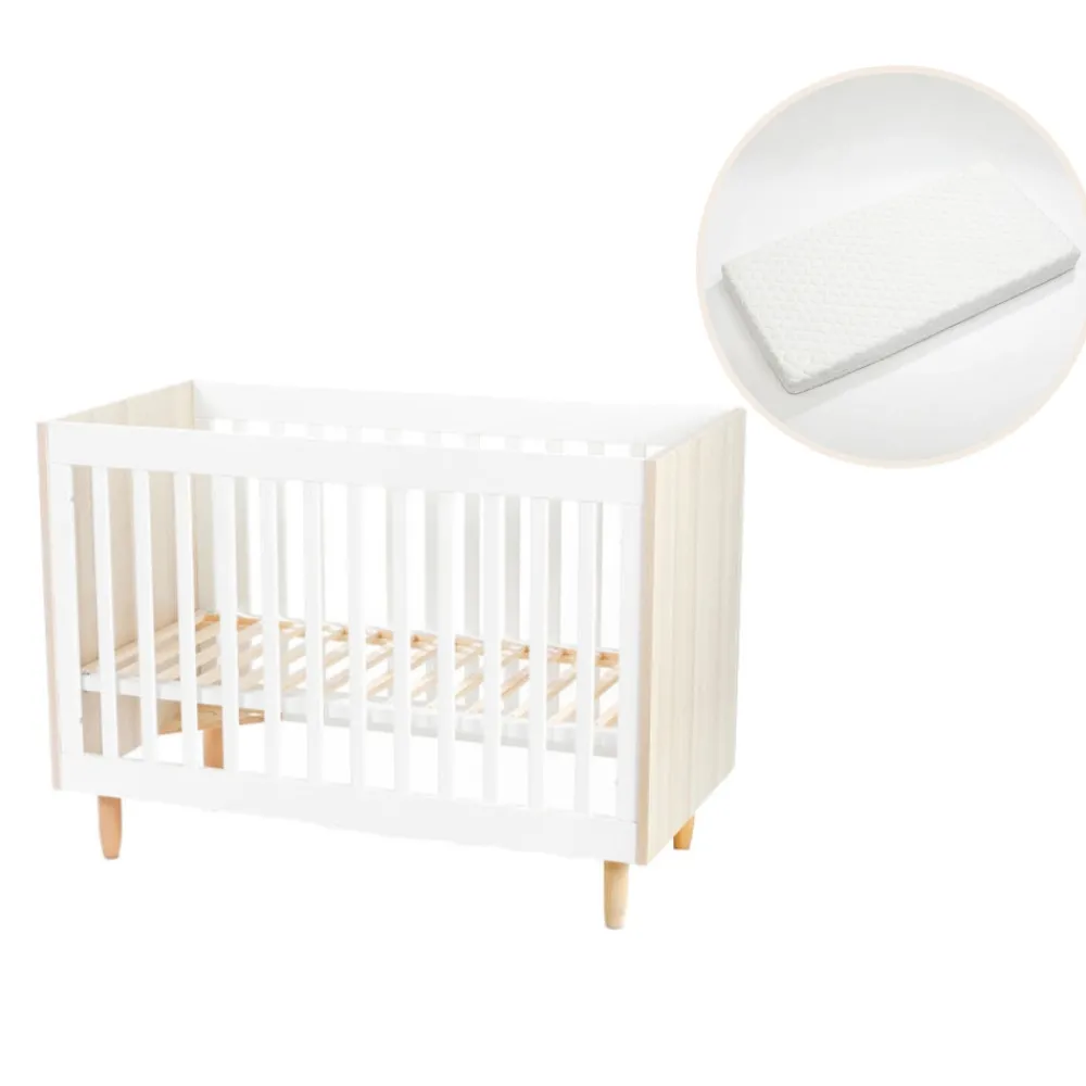 BeKids Karl starterpakke - seng og madras-Børn Pakkeløsninger|Tremmesenge