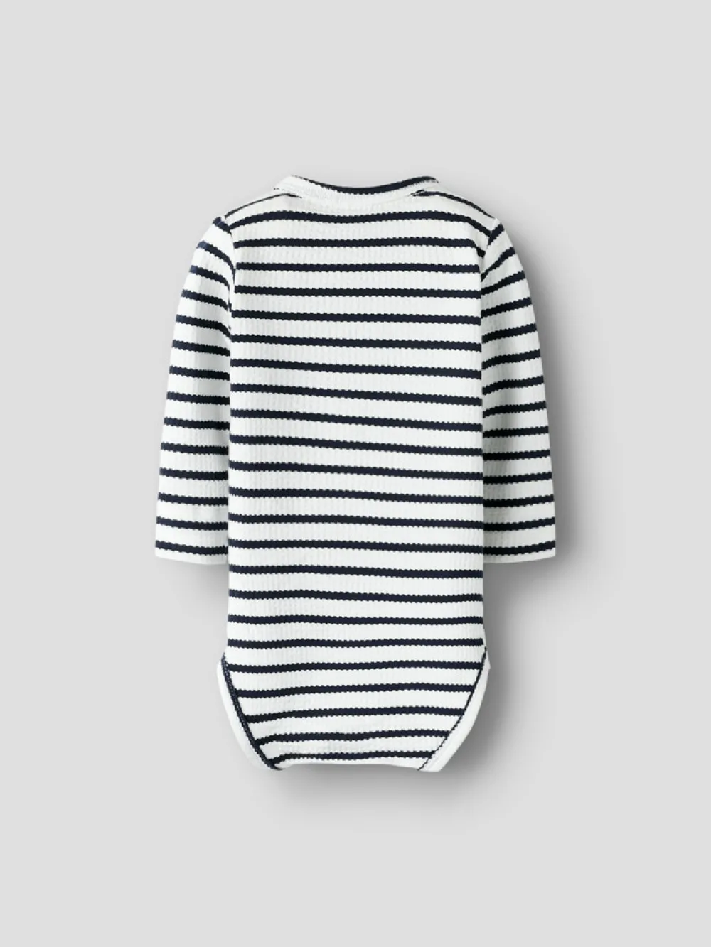 NAME IT Kattie Langærmet Wrap Body - Cloud Dancer- Bodystocking M. Skrålukning