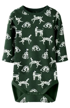 NAME IT Kian Langærmet Body - Deep Forest- Bodystocking Langærmet