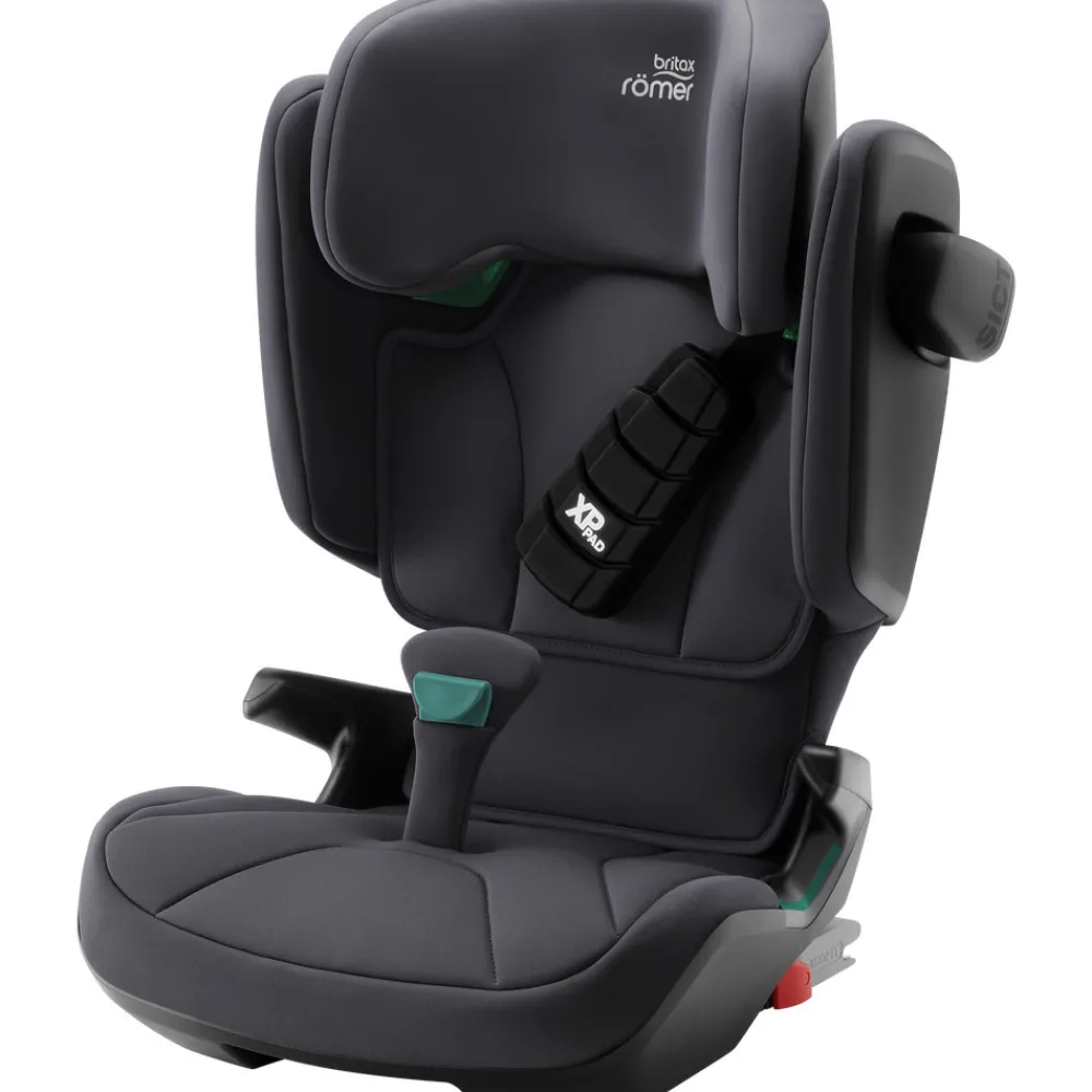 Britax Römer Kidfix i-size autostol - storm grey- Autostole 100-150 Cm (4-12 År)