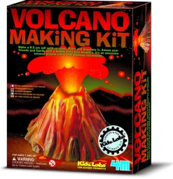 4M Kidz Labs/Volcano making kit- Eksperimenter