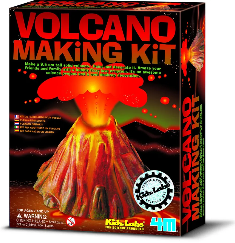 4M Kidz Labs/Volcano making kit- Eksperimenter